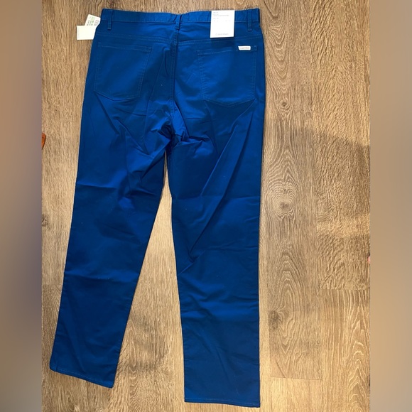 💛 bundle $12- Calvin Klein Slim Fit pants Size 34W x 30L NWT BlueCalvin - Picture 3 of 9